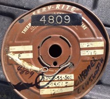 E24-3-SS-508 Serv-rite Thermocouple Wire, 10 Pounds With The Reel., Type F, 24 G