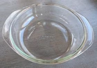 Vintage Pyrex Oven Roaster Missing Lid Made In USA Clear Glass Good Condition