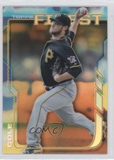 2014 Topps Finest Hot Box Orange Refractor Gerrit Cole #49 9az