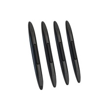 4PCS Car Door Edge Guard Protectors, Silicone Auto Body Protector Trim black