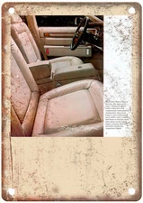 1983 Cadillac Vintage Auto Ad Retro Look Reproduction Metal Sign A14903