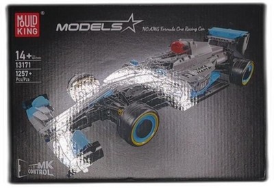 Mould King W11-EQ Formula 1 Racing Car, Performance Scale Model Car Gift for 14+