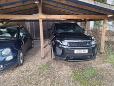 Range Rover Evoque TD4 HSE Santorini Black.