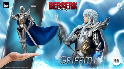 Threezero BERSERK Griffith Reborn Band of Falcon 1/6 Collectibles Action Figure - Picture 3 of 21