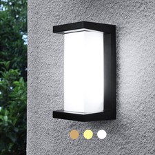 Sytmhoe Modern Outdoor Wall Lights24W-LED Wall Sconce Light Fixtures3-Color