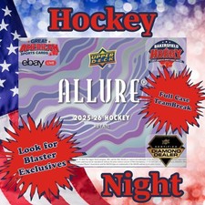 Washington Capitals - 2025/26 UD Allure Hockey - 20 Blaster Box Break #637🔥🏒