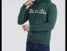 Bench Mens Woosh Snood Neck Hoodie GREEN LEISURE CASUAL Leisure SPORT 2XL