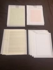 Letterhead 15 Sheets Of MULTI GRAPH 1980s Vintage Stationery Unused Lot
