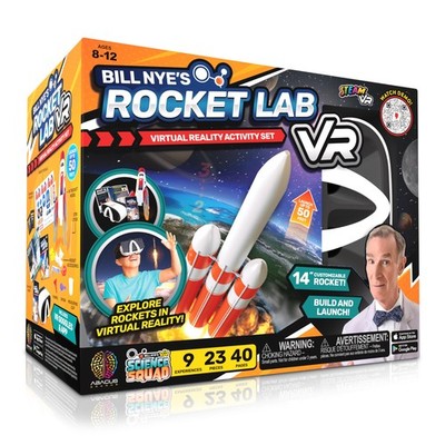 Bill Nye's Science Squad: Rocket Lab VR - Virtual Reality Kids Science Kit, B...
