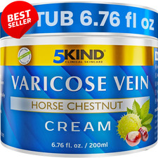 Varicose Veins Cream Horse Chestnut Spider Vein Treatment Legs 6.76oz US