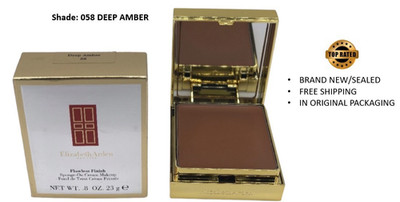 Elizabeth Arden Flawless Finish Sponge-On Cream Makeup Deep Amber 58 BNIB!