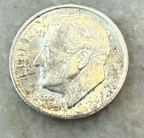1948 S Silver Roosevelt Dime BU