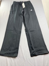 NWT adidas Women's Sportswear Loose Fit Fleece Pants Small Black JC5921