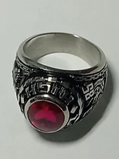 1985 Vintage High School Gold Lance Trillium Ring