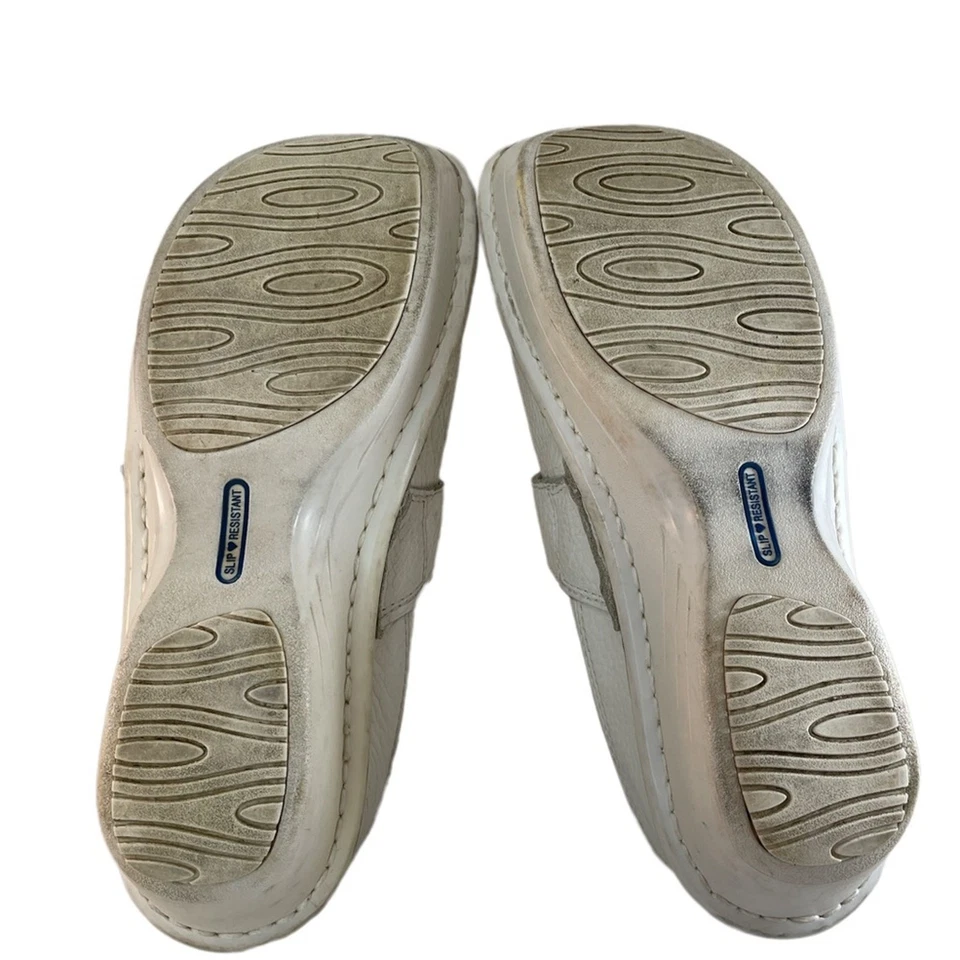 Zapatos blancos Nurse Mates Gelsey con almohada 8,5 Foto 4 de 4