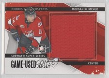 2013-14 ITG Heroes and Prospects Black Jersey /160 Morgan Klimchuk #SSM-19 0a2
