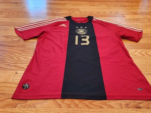 Michael Ballack Adidas Germany 2008 Away #13 Jersey Used Deutscher Fussball-Bund - Picture 3 of 24