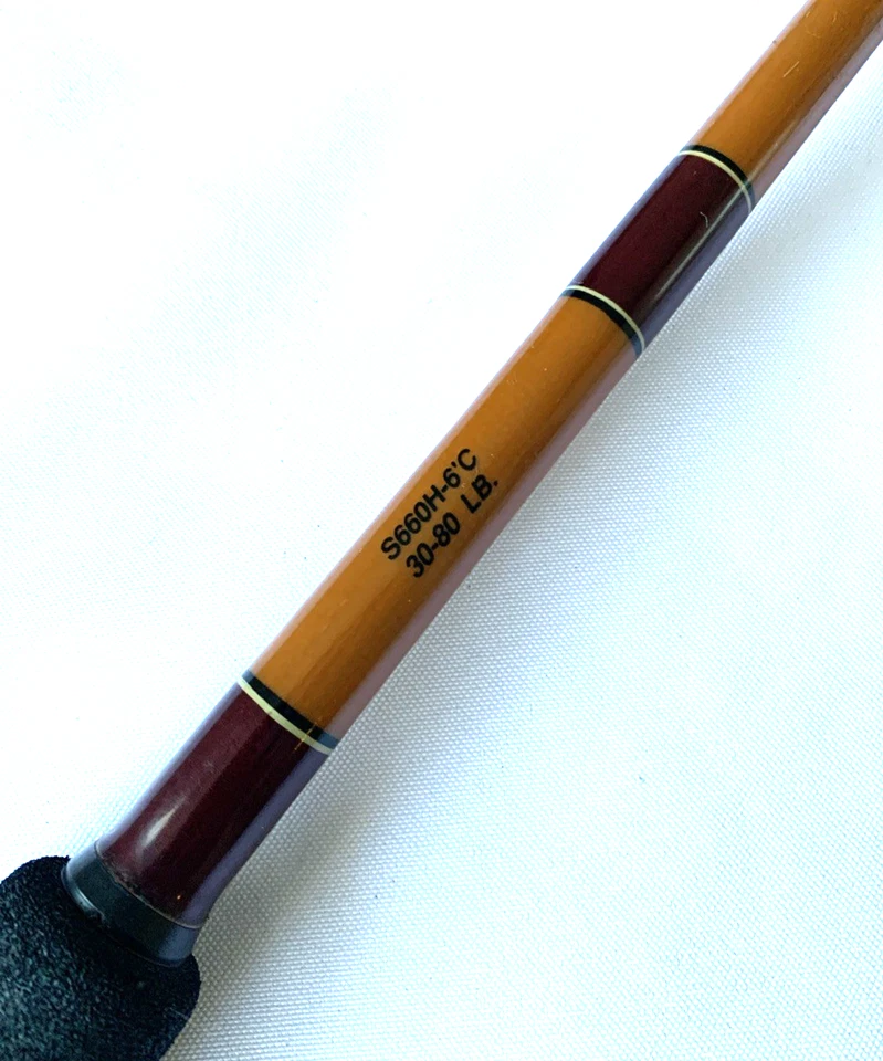 Seeker Challenger S660H-6’C 30-80Lb Conventional 6.0Ft Fishing Rod Made In USA - Image 3 of 4