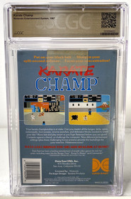 Karate Champ Nintendo NES New 1986 Factory Sealed Circle Seal CGC 9.6 A+ TOP POP
