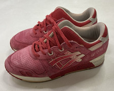 Asics Gel Lyte III Sneakers Men Size 10.5 Red Strawberry Cream H64BK