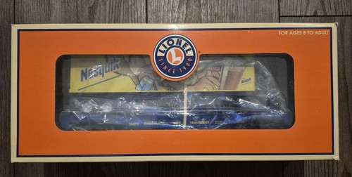 Coche plano Lionel 6-26070 Nestlé Nesquik con remolque.  Nuevo en caja.  Envío gratis | Zustand: New