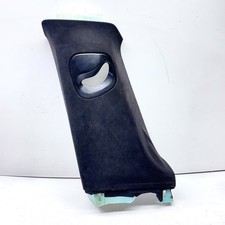12-20 Oem Tesla Model S Driver Left B Pillar Upper Cover Panel Alcantara
