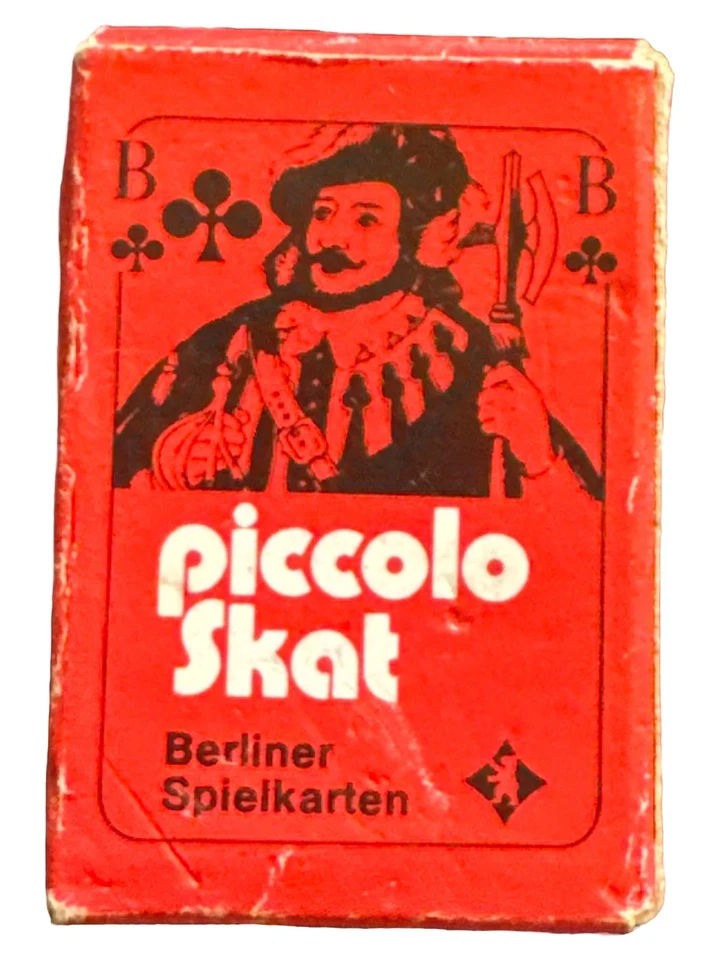 B. Berolina Piccolo Skat Karten Traditionell 32 Blatt Berliner Gebraucht