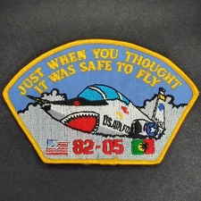 Original USAF Patch UPT Class 82-05 Undergraduate Pilot Training T-38 Vance AFB