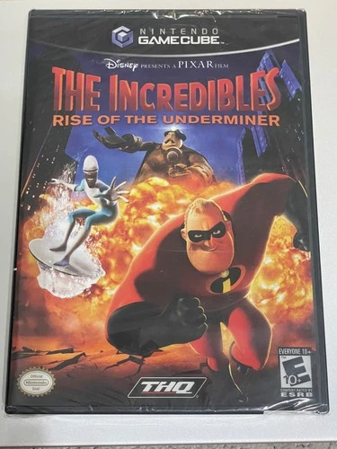 NEW SEALED!! The Incredibles Rise Of The Underminer - Nintendo Gamecube