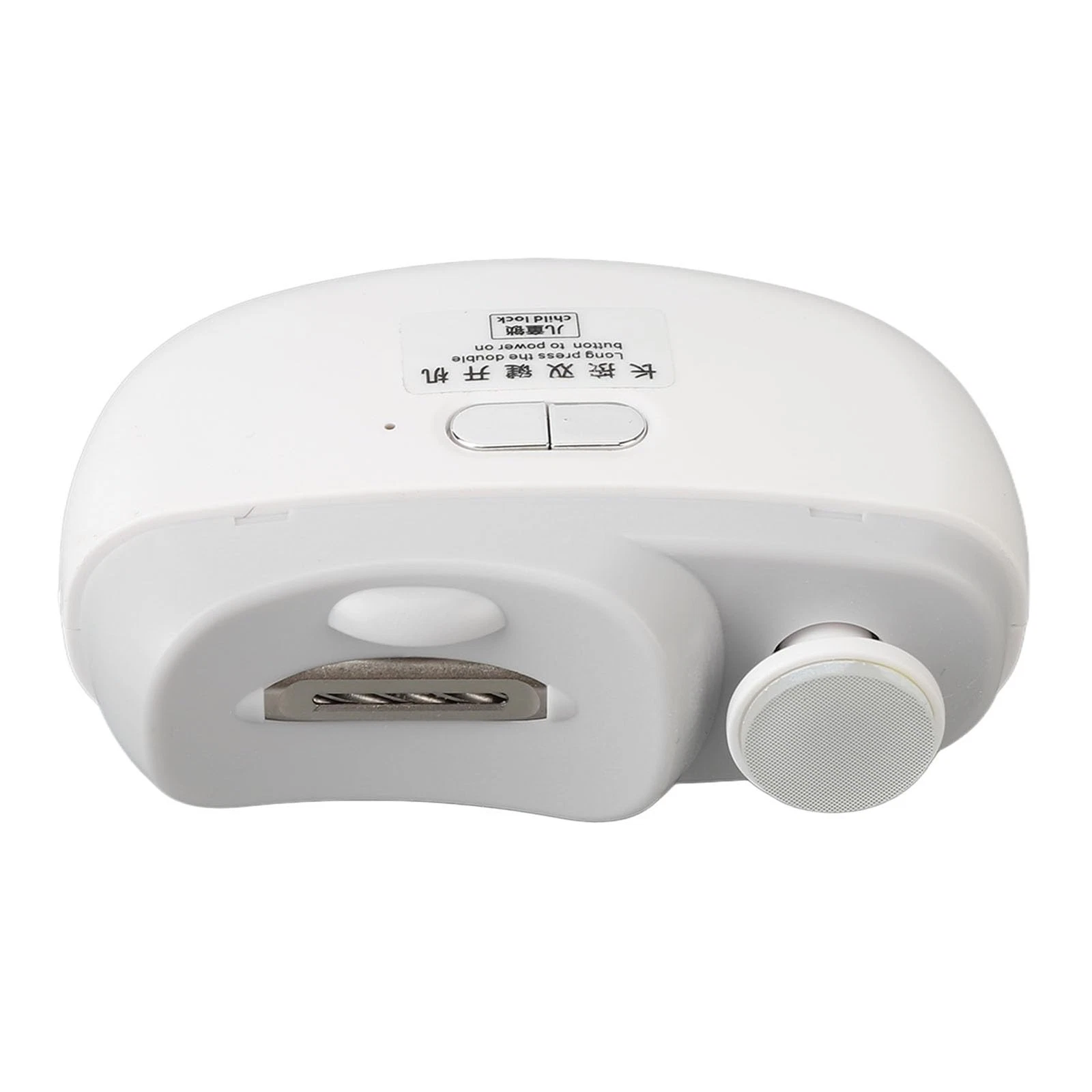 Electric Nail Clipper, 2 in 1 Ergonomic Fine Smoothing Child Safety Locks
