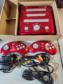 Hyperkin Retron 3 Launch Edition Red Console: NES - SNES - SEGA GENESIS OPEN BOX