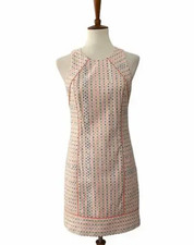 Trina Turk Womens Delma Sleeveless Shift Dress Size 2