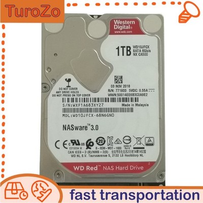 WD10JFCX Western Digital 1TB 5400RPM 16MB SATA 2.5'' NASware 3.0 Hard Disk