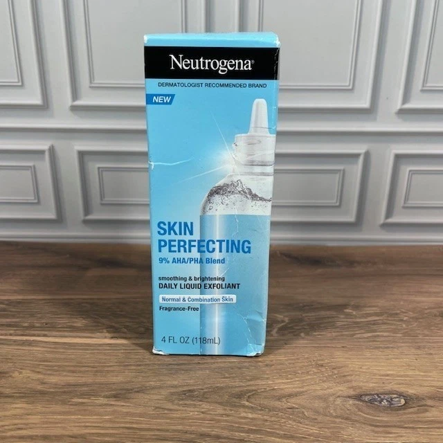 Neutrogena Skin Perfecting 9% AHA/PHA Blend Daily Liquid Exfoliant 4 fl oz New - Image 2 of 4