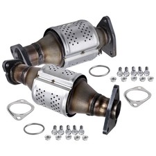 2x Exhaust Catalytic Converter for Nissan Frontier/ NP300 Navara (D40) 2006-2014