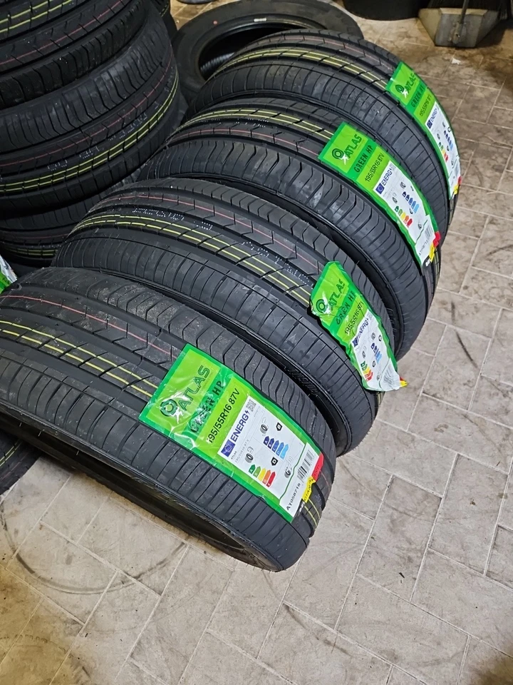 195/55 R 16 87V TRENO COMPLETO DI 4 PNEUMATICI AUTO ATLAS GOMME NUOVE ESTIVE - Image 4 of 4