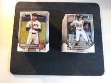 2025 Bowman Chrome Baseball Lot (121 different)(56 base)(65 BCP's) RC's Stars +