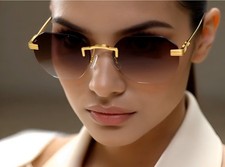 Women Sunglasses Designer Chic Stylish Hip Hop Shades Sophisticated Lentes Gafas