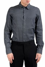 Dolce & Gabbana "Gold" Men's Long Sleeve Corduroy Dress Shirt Size 15 15.5 15.75