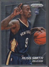 RUSS SMITH 2014-15  PANINI PRIZM ORANGE DIE-CUT PRIZMS ROOKIE CARD #288/139
