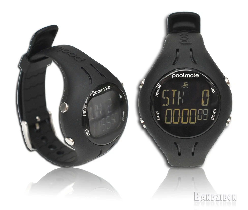 Swimovate PoolMate2 Black Swimming Lap Counting Men Watch Computer PoolMate 2 eBay