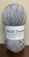 Knit Picks Yarn Stroll Tweed Fingering - 50g 231 yd Earl Grey Heather