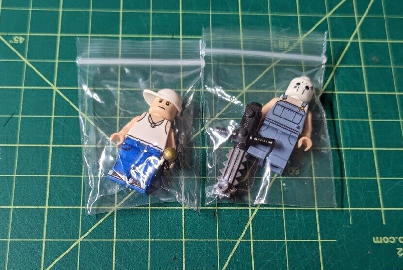 Eminem and Slim Shady Chainsaw MiniFig SSLP20 Lego Set Mint