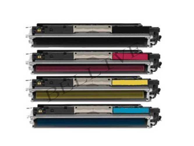 KIT4 TONER PER HP LASERJET PRO CP1025 M175A CE310A CE311A CE312A CE313A 126A