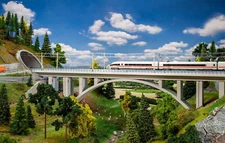 Faller 222573 N scale 1:160 Kit of a Modern arched bridge - NEW