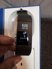 Fitbit Charge 2 Heart Rate Fitness Wristband Black Small