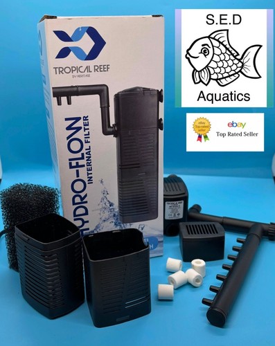 Aquarium Fish Tank Filter POWER Internal Submersible & Spray Bar TROPICAL REEF - Picture 8 of 9