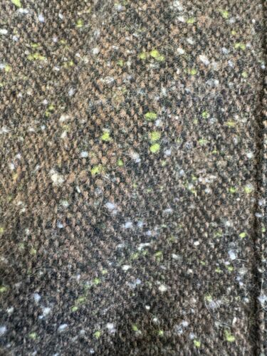 Calvin Klein Wool Blend Skirt Womens 10 Brown Tweed Lined Kilt Pleated VTG - Picture 4 of 13