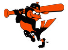 Baltimore Orioles sticker Logo Mlb weatherproof laptop bumper vinyl decal