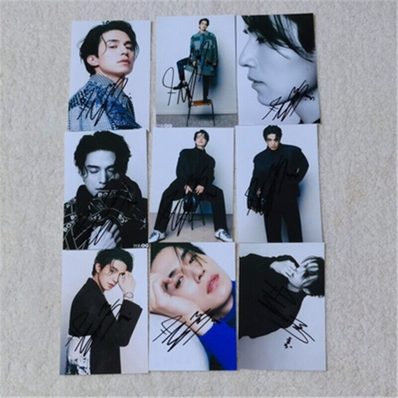 Lee Dong Wook Autographed 6'' Photo Hand Signed PhotoCard